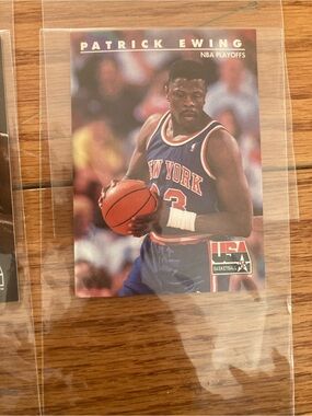 Patrick Ewing New York Knicks Basketball Card